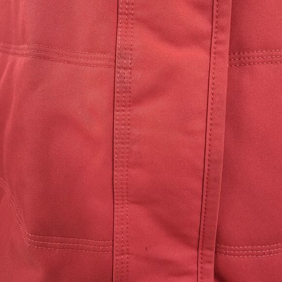 Obermeyer Tuscany II Womens Sz 20 Confetti Jacket Fur Hood Red Parka Winter Coat - Picture 10 of 10